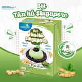 Bột Tàu Hủ Singapore Vị Matcha (Matcha Tofu Pudding Mix).
