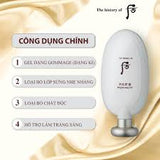 Set tẩy tế bào chết whoo brightening peeling gel &amp; Sữa rửa mặt dưỡng trắng da cùng dòng Gongjinhyang Seol Brightening Foam Cleanser - Set tẩy da chết whoo trắng&nbsp;
