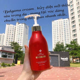 Kem tan mỡ nhiệt nóng Bulgama Cream có tác dụng đánh tan các vùng mỡ thừa,làm mờ vết thâm, rạn Hàn Quốc