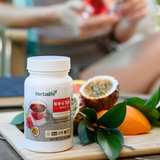 Trà thảo mộc Atiso đỏ và chanh dây giúp tăng năng lượng  Herbalife N-R-G Tea 60g