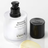 Set Kem Dưỡng Ohui Làm nhỏ lổ chân lông  Mờ Nếp Nhăn, Tàn Nhang, Chống Lão Hoá Reverse Activator Pore Minimizing Retinol Cream
