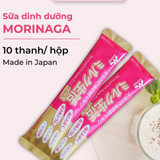 Sữa Bột Dinh Dưỡng bổ máu , bổ xương giàu đạm , canxi và lợi khuẩn giúp tiêu hoá tốt giúp cơ thể khoẻ mạnh Dành Cho Người Lớn Morinaga Nhật Bản dạng gói - 10 gói x 20gr = 200gr hộp - Hộp Màu Vàng dành cho người lớn tuổi cần phục hồi sức khoẻ nhanh.
