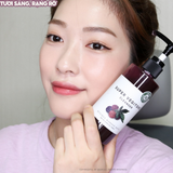 Sữa Rửa Mặt Sủi Bọt Thải Độc Rau Củ 3 in 1 tẩy trang, rửa mặt , thải độc tố làm săn chắc da Super Vegitoks Cleanser - MÀU TÍM SĂN CHẮC DA