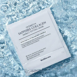 Mặt Nạ Thạch Nâng Cơ Và Chống Lão Hóa WellDerma Premium Sapphire Collagen Impact Fitting Maák - Trắng