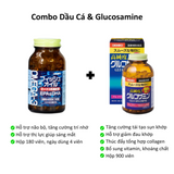 Dầu cá Orihiro Omega 3 bổ sung DHA và EPA hỗ trợ tim mạch, bổ nảo, bổ mắt và chống viêm