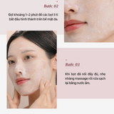 Mặt Nạ Sủi Bọt Thải Độc, Dưỡng Sáng Da Su:m37 Micro-Active Pink Vitamin Bubbletox Mask Pack