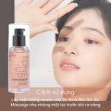 Serum chống nắng nâng tone, dưỡng trắng, chống lão hoá Vely Vely Vitamin Tone-Up Sun Serum 30ml