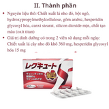 Viên Uống Giảm Suy Giãn Tĩnh Mạch, cải thiện lưu thông máu Regcute Nhật Bản