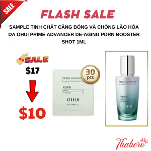 Sample Tinh chất căng bóng và chống lão hóa da Ohui Prime Advancer De-aging PDRN Booster Shot 1ml
