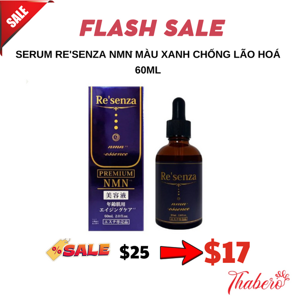 Serum Re'senza NMN màu xanh chống lão hoá 60ml