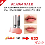 Son Dưỡng Môi Hera có màu  Sensual Nude Balm - Màu 279 Moody (CAM NUDE ÁNH HỒNG )