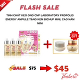 Tinh chất keo ong CNP Laboratory Propolis Energy Ampule Tặng Kem bichup mini, cao nám mini