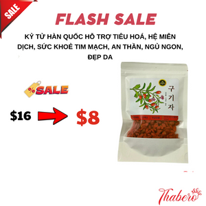 Kỷ tử Hàn Quốc hỗ trợ tiêu hoá, hệ miễn dịch, sức khoẻ tim mạch, an thần, ngủ ngon, đẹp da