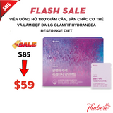 Viên uống hỗ trợ giảm cân, săn chắc cơ thể và làm đẹp da LG Glamfit Hydrangea Reseringe Diet