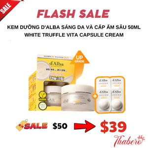 Kem Dưỡng d'Alba Sáng Da Và Cấp Ẩm Sâu 50ml White Truffle Vita Capsule Cream