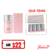 Kem Chống Nắng Dạng Sữa Mát Lạnh Dưỡng Trắng Hồng Da Whoo Vital Hydrating Sun Fluid - Tặng set 4 lọ