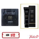 Sample BB Cream nâng tone, che khuyết điểm OHUI Ultimate Cover Collagen Lifting SPF50+ PA+++ (1ml x 60 gói)— HSD:2029/05