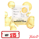 Mặt Nạ Thạch  Làm Sáng Và Săn Chắc Da MediAnswer Vita Collagen NanoShot Mask - MÀU VÀNG