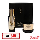 Set kem sâm đen  dưỡng tái sinh toàn diện, chống lão hoá, đánh thức vẻ đẹp đỉnh cao Sulwhasoo Timetreasure Honoốntige - Set mini 2 sp 10ml x 2