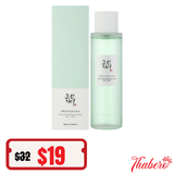 Nước Hoa Hồng mận xanh làm sạch, tẩy da chết, ngăn ngừa mụn AHA + BHA Beauty of Joseon Green Plum Refreshing Toner- HSD: 2027/05/14