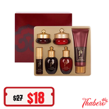 Bộ dưỡng da bổ sung dưởng chất chống lão hóa, chống nhăn cao cấo Whoo Jinyulhyang Jinyul Special Set - Mini whoo đỏ 6 SP