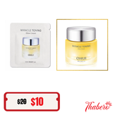Sample Kem Dưỡng Sáng Da OHUI Miracle Toning Glow Cream (1ml x 60 gói) - OHUI VÀNG