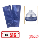 Sample Kem Dưỡng Cấp Nước mịn da tăng đồ đàn hồi da  Su:m37 Water-full Marine Relief Gel Cream - Dành cho da dầu nhờn - Kem Sum xanh (60 gói x 2ml x 120ml )