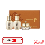 Set dưỡng tái sinh da Whoo Cheongidan Radiant 3pcs Gift Set _ MINI HOA HIÊN 3 SẢN PHẨM