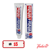 Kem đánh răng trắng răng white&white Lion Nhật Bản