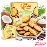 Bánh Cookies Dừa Phủ Socola Goody Premium