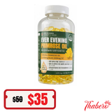 Tinh Dầu Hoa Anh Thảo cân bằng nội tiết tố, làm đẹp da, lưu thông máu, giãm mở trong máu Ever Evening Primrose Oil - Màu xanh hàm lựợng cao