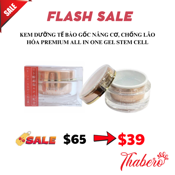 Kem dưỡng tế bào gốc nâng cơ, chống lão hoá Premium All In One Gel Stem Cell