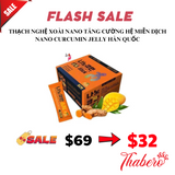 Thạch nghệ xoài nano tăng cường hệ miễn dịch Nano Curcumin Jelly Hàn Quốc