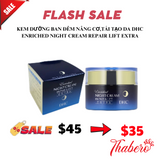 Kem dưỡng da ban đêm nâng cơ, tái tạo làn da DHC Enriched Night Cream Repair Lift Extra