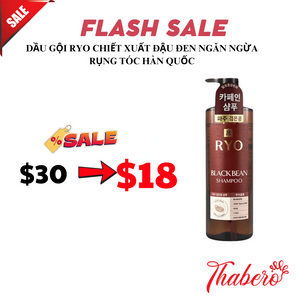 Dầu gội RYO chiết xuất đậu đen ngăn ngừa rụng tóc Hàn Quốc