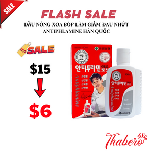 Dầu Nóng Xoa Bóp làm giảm đau nhức Antiphlamine Hàn Quốc