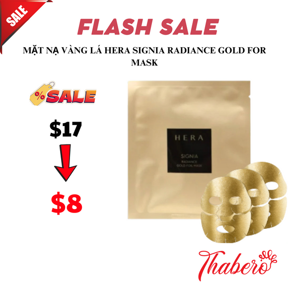 Mặt nạ vàng lá Hera Signia Radiance Gold For Mask
