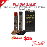 Thạch collagen hắc sâm đông trùng hạ thảo tăng sức đề kháng Chosun Hàn Quốc - Hộp nhỏ 15 tép