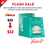 Mặt nạ trắng da ngọc trai JM Solution Marine Luminous Pearl Deep Moisture Mask