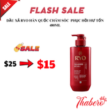 Dầu Xả Ryo Hàn Quốc Chăm Sóc Và Nuôi Dưỡng Tóc Hư + giúp suôn mượt chống rụng tóc   Hair Damage Care & Nourishing -Ryo sâm đỏ
