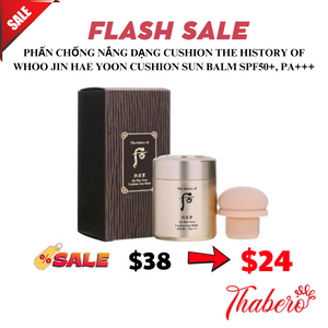 Phấn Chống Nắng Dạng Cushion The History of Whoo Jin Hae Yoon Cushion Sun Balm SPF50+, PA+++