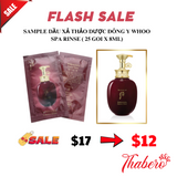 Sample Dầu xả thảo dược Đông y Whoo Spa RINSE (25 gói x8ml =200ml )