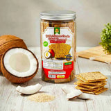 Bánh Tráng Nướng Mè Dừa Smile – Grilled Sesame Cracker & Coconut 120g