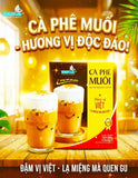 Cafe muối Benus Cream Salted Instant Coffee 10 gói