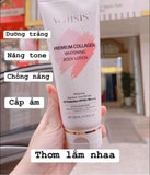 Kem Dưỡng Thể Trắng Da Chống Nắng WHISIS Premium Collagen Whitening Body Lotion – Phiên bản 2023