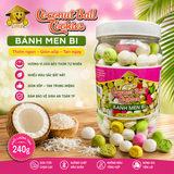 Bánh men bi Coconut Ball Cookies 240g SMILE