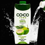 Nước Dừa Tươi 100% Coco Town Natural Coconut Water( 1000ml): HSD:2027/01/19