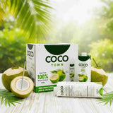 Nước Dừa Tươi 100% Coco Town Natural Coconut Water( 1000ml): HSD:2027/01/19