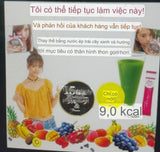 Nước ép lúa mạch siêu  trái cây collagen giúp giãm cân thải mở thừa và làm đẹp da   Nippon Yakken Super Fruit Green Juice Diet Nhật Bản