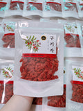 Kỷ tử Hàn Quốc hỗ trợ tiêu hoá, hệ miễn dịch, sức khoẻ tim mạch, an thần, ngủ ngon, đẹp da.